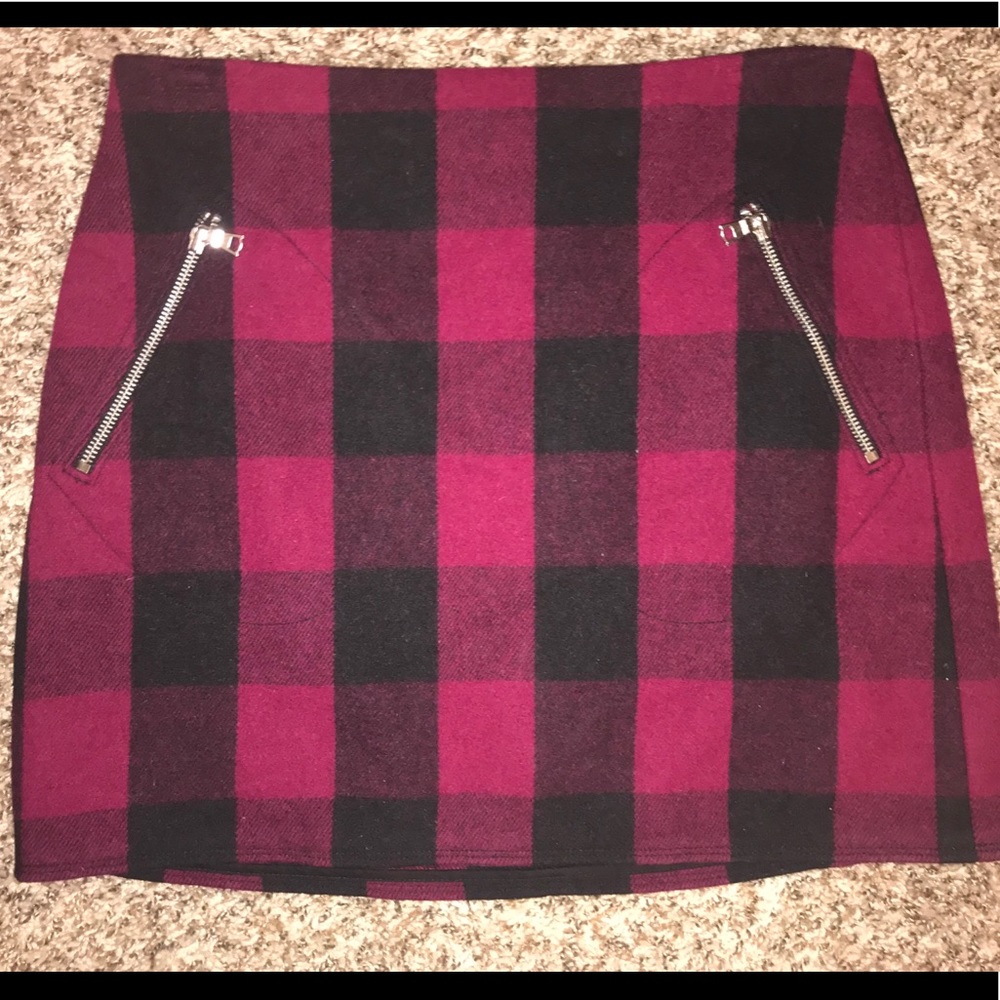 Flannel skirt